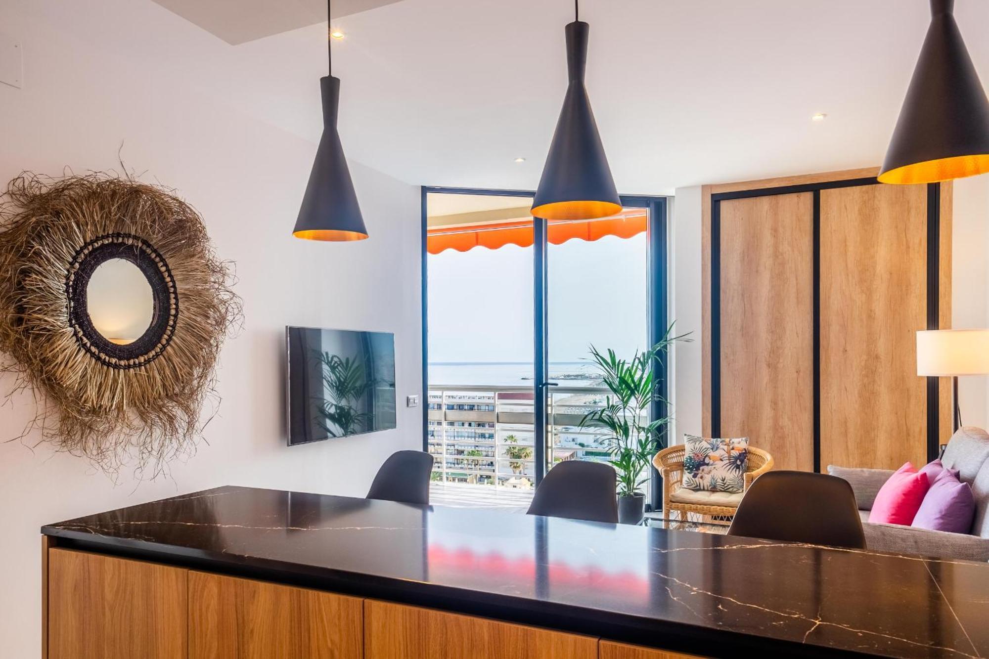 Fabuloso Apartamento Con Increibles Vistas Al Mar توريمولينوس المظهر الخارجي الصورة
