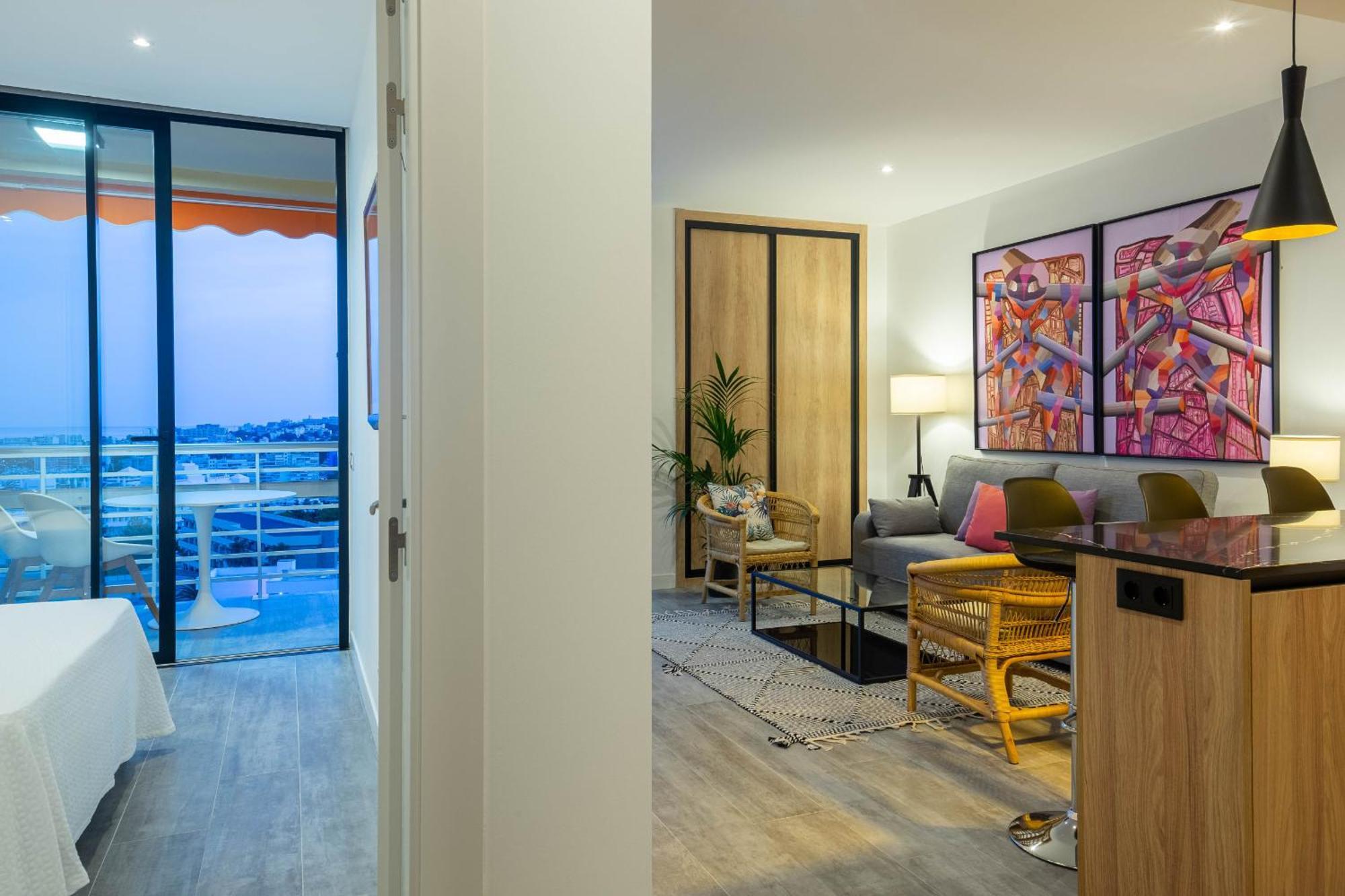 Fabuloso Apartamento Con Increibles Vistas Al Mar توريمولينوس المظهر الخارجي الصورة